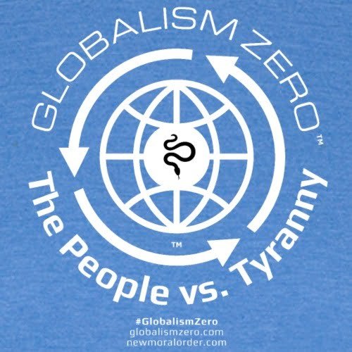 Globalism Zero™ White Logo